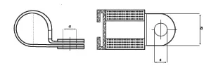 RAM - Colliers chevilles CLIPEO simple 16 mm pour la pose de multicouches  réf 58216